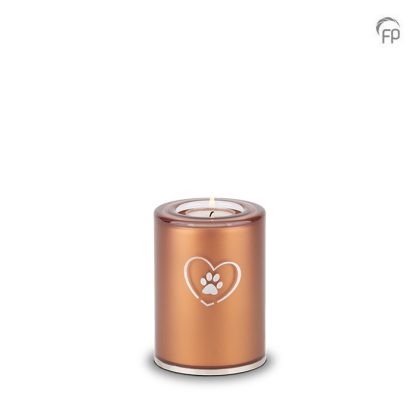 GUP 095 S Glazen dierenurn klein