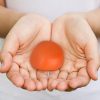 KK 003 Knuffelkeitje glanzend rood - Afbeelding 2