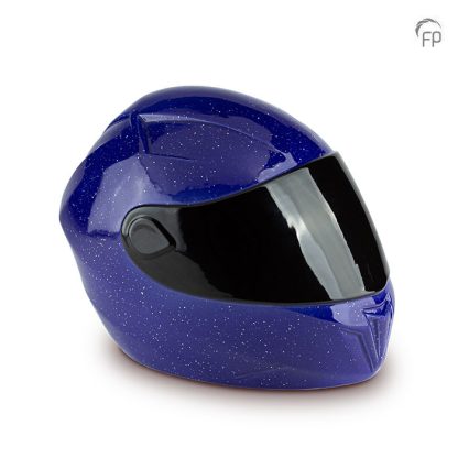 KU 122 Keramische urn Motorhelm