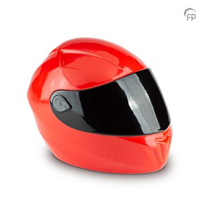 KU 123 Keramische urn Motorhelm