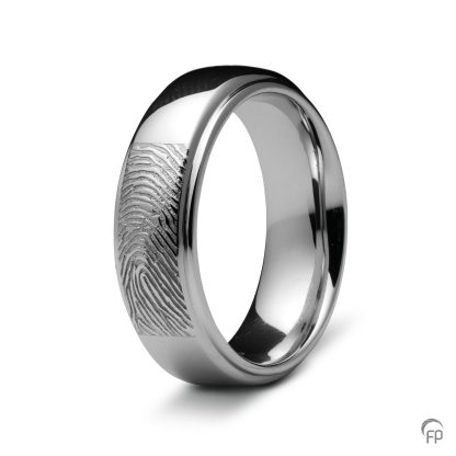 RF 05.6 Ring glanzend met fingerprint